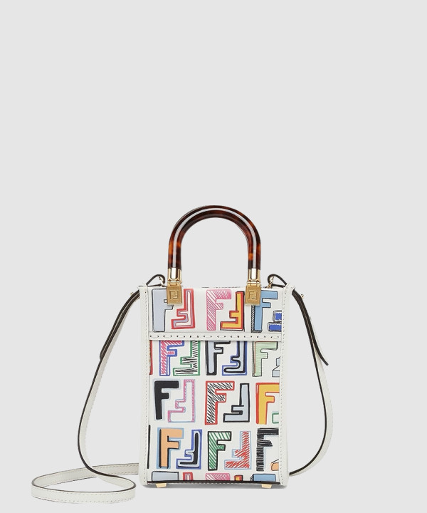 펜디 FF 선샤인 미니 쇼퍼백 8BS051