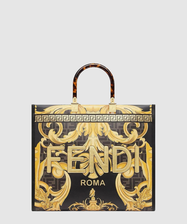 펜디 펜다체 선샤인 미디엄 쇼퍼백 8BH386