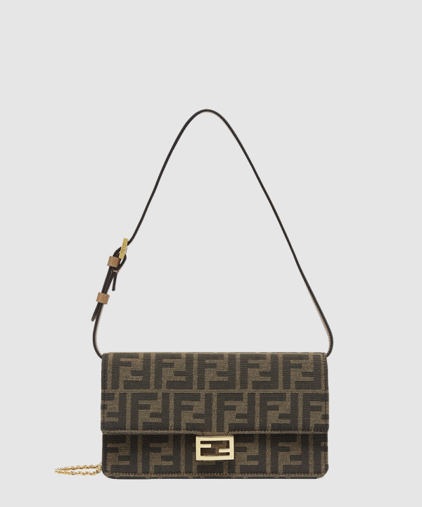 펜디 바게트 체인 숄더백 8M0498