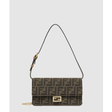 펜디 바게트 체인 숄더백 8M0498