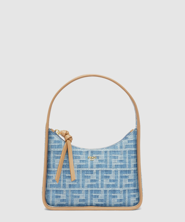 펜디 미니 펜데센스 데님 패브릭 8BS094