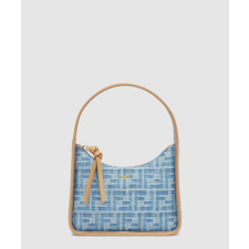 펜디 미니 펜데센스 데님 패브릭 8BS094