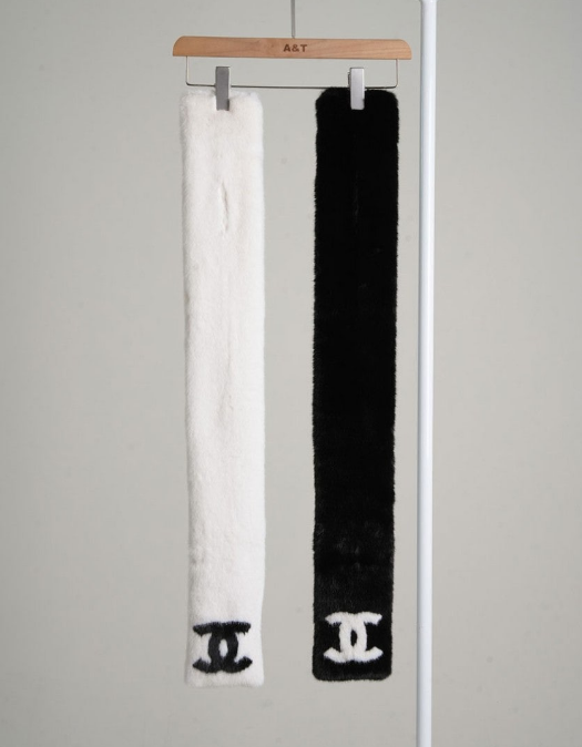 (국내배송) 샤넬 CC 빅로고 밍크 머플러