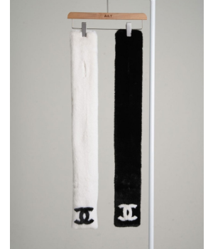 (국내배송) 샤넬 CC 빅로고 밍크 머플러