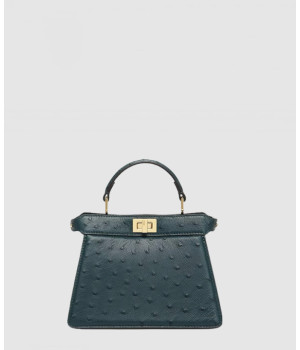 펜디 피카부 I See U 타조 가죽 쁘띠 8BN335