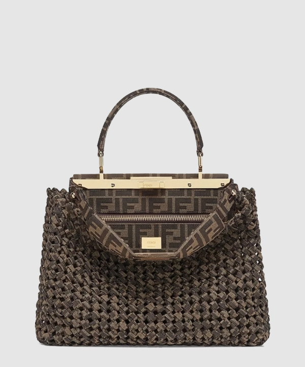 펜디 피카부 미디엄 숄더백 8BN290