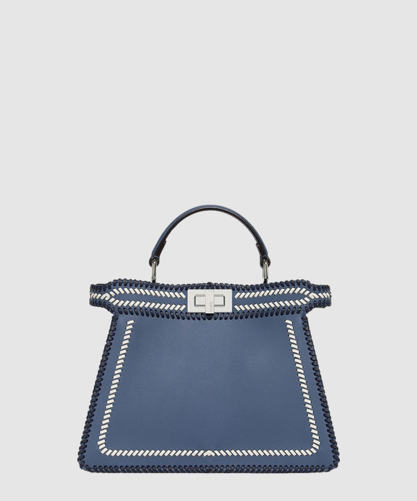 펜디 피카부 I See U 스몰 가죽 백 8BN327