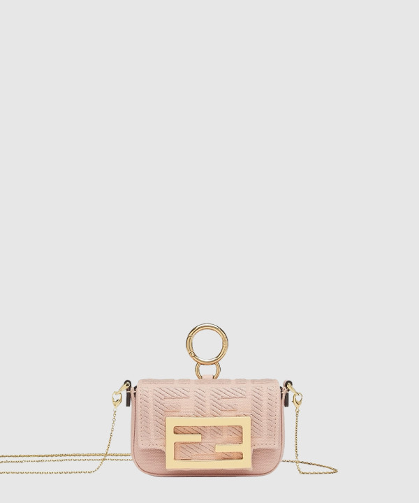 펜디 나노 바게트 참 숄더백 7AS045