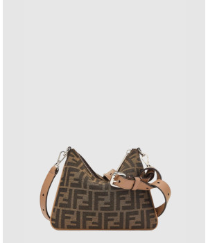 펜디 미니 FF 자카드 폰 파우치 애프터 백 7N0146