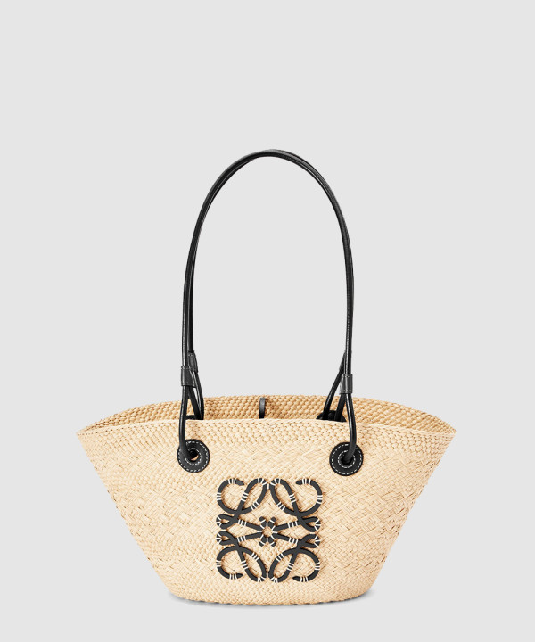 로에베 스몰 아나그램 바스켓 백 인 이라카 팜 앤 카프스킨