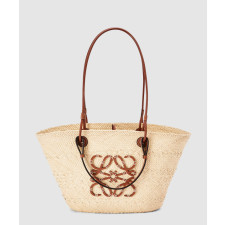 로에베 아나그램 바스켓 백 인 이라카 팜 앤 카프스킨