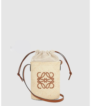 로에베 포켓 버킷 숄더백