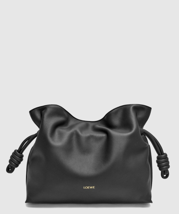 로에베 미디움 플라멩코 클러치 인 나파 카프스킨