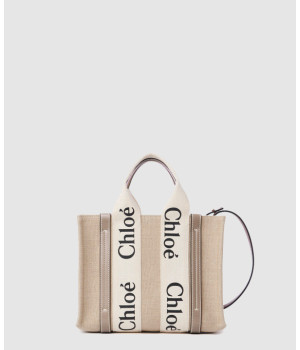 끌로에 우디 스몰 토트백 AS397
