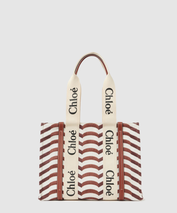 끌로에 우디 미디움 토트백 WS383