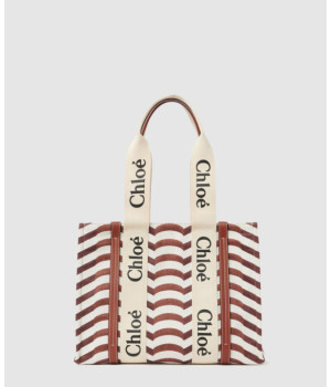 끌로에 우디 미디움 토트백 WS383