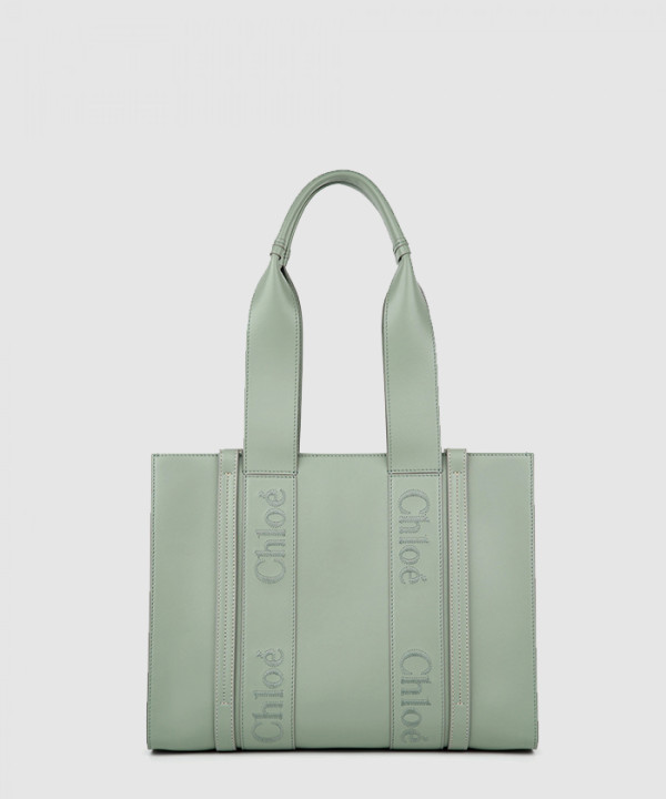 끌로에 우디 미디움 토트백 US383