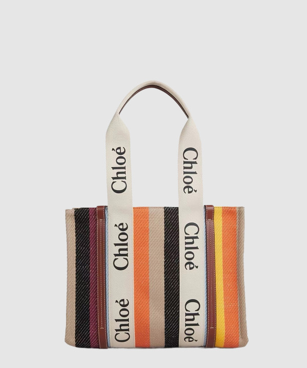 끌로에 우디 미디움 토트백 CHC22