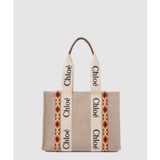 끌로에 우디 미디움 토트백 CHC22