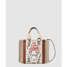 끌로에 마이멜로디 우디 스몰 토트백 SS397