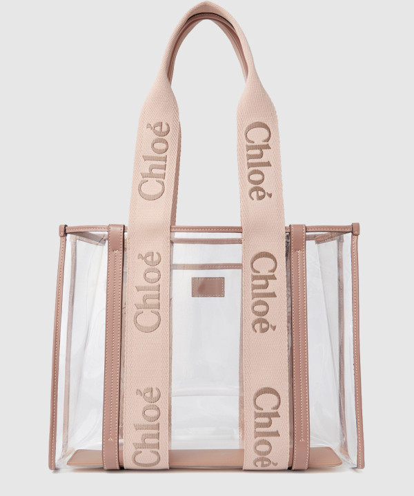 끌로에 젤리 가죽 우디 토트백 US383