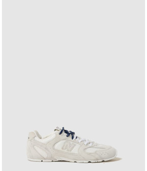 미우미우 X 뉴발란스 530 스웨이드 및 메쉬 스니커즈 5E165E