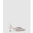 미우미우 글리터 크리스탈 슬링백 힐 5I402D