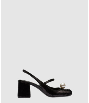 미우미우 펄 스팽글 펌프스 5I656D