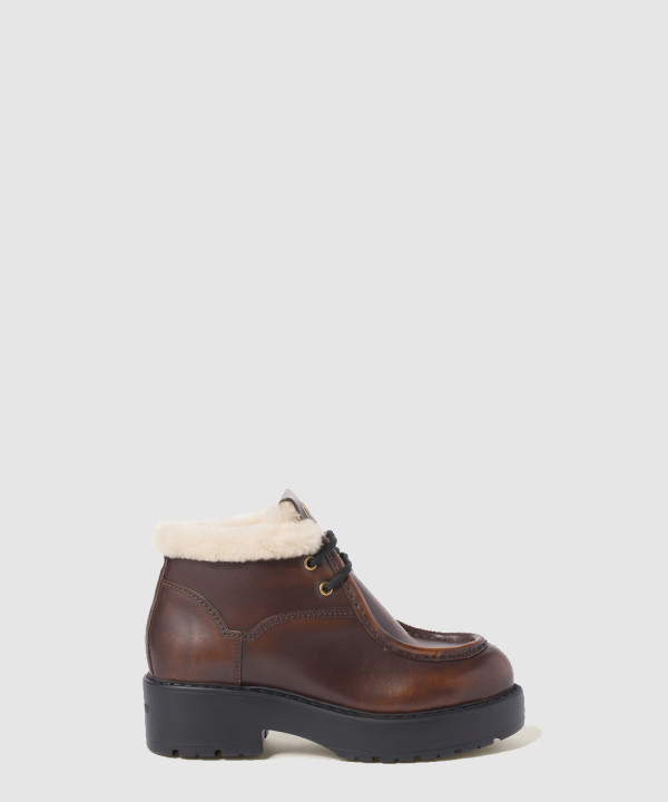 미우미우 퓌메 레더 부티 시에나 5T965D