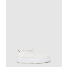 미우미우 워시드 코튼 드릴 스니커즈 5S152E