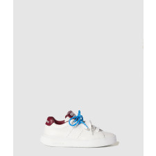 미우미우 로고 레더 스니커즈 5E387E