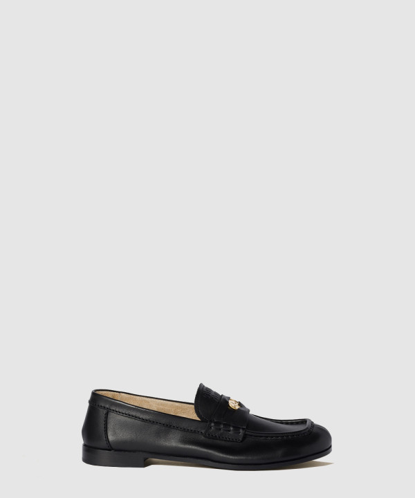 미우미우 페니 레더 로퍼 5D398E