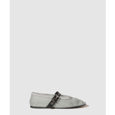 미우미우 매쉬 발레리나 플랫 슈즈 5F373E