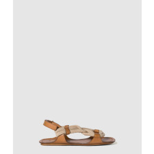 미우미우 플랫 코드 샌들 5X415E