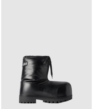 발렌시아가 스키 알래스카 레더 로우 부츠 780558