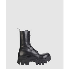 발렌시아가 불도저 레이스업 부츠 672502