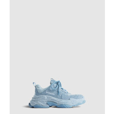 발렌시아가 트리플 S 데님 스니커즈 536737