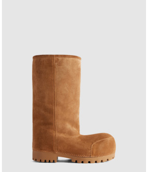 발렌시아가 알래스카 퍼 하이 부츠802205