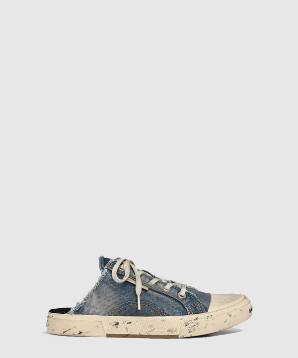 발렌시아가 파리 데님 뮬 스니커즈 693952
