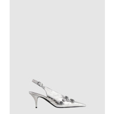 발렌시아가 카골 슬링백 펌프스 714251