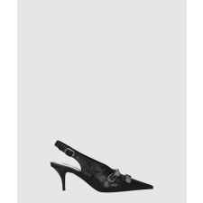 발렌시아가 카골 슬링백 펌프스 714251