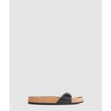 발렌시아가 스콜 스트랩 플랫 샌들 827426