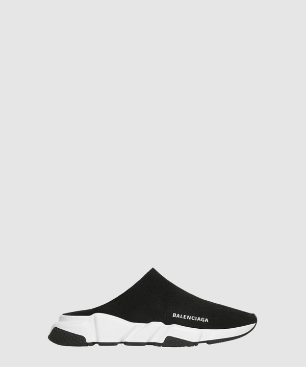 발렌시아가 스피드 리사이클 니트 뮬 711474