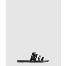 발렌시아가 시티 플랫 뮬 834692