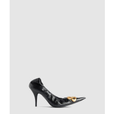 발렌시아가 모나코 BB 로고 플라크 펌프스 818862