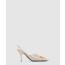 발렌시아가 나이프 BB 슬링백 펌프스