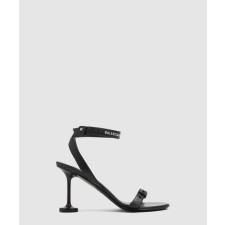 발렌시아가 애프터아워 로고 스트랩 샌들 694480