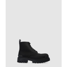 발렌시아가 스트라이크 레이스업 부츠 624548