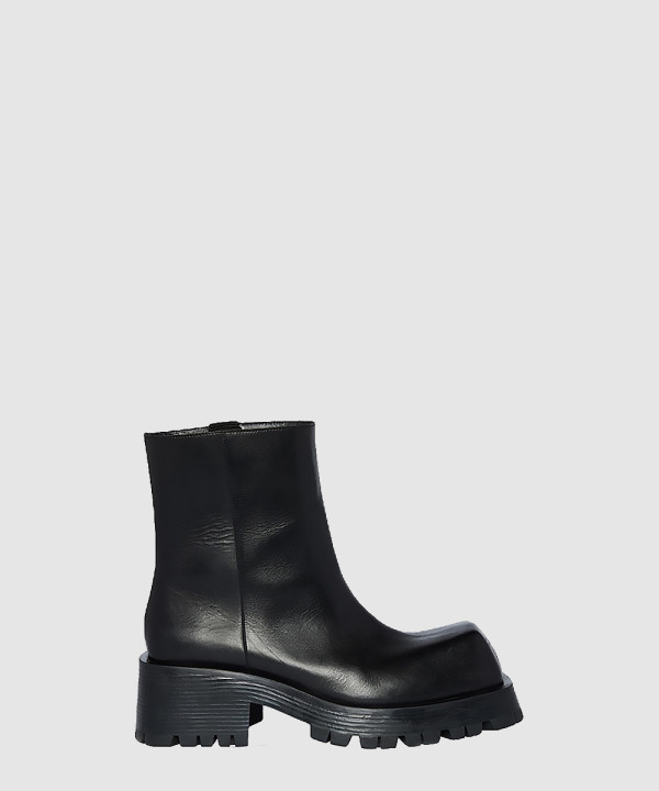 발렌시아가 트루퍼 레더 부츠 678414