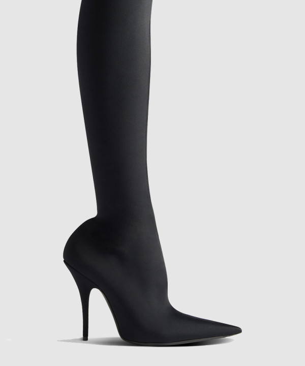 발렌시아가 나이프 힐 부츠 719816